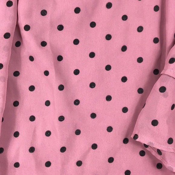 By and By > Mauve Polka Dot Top Small - Picture 5 of 10